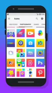 Screenshot 7 for Rocsy Square - Icon Pack