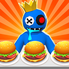 Rainbow Chef: Hungry Friends أيقونة