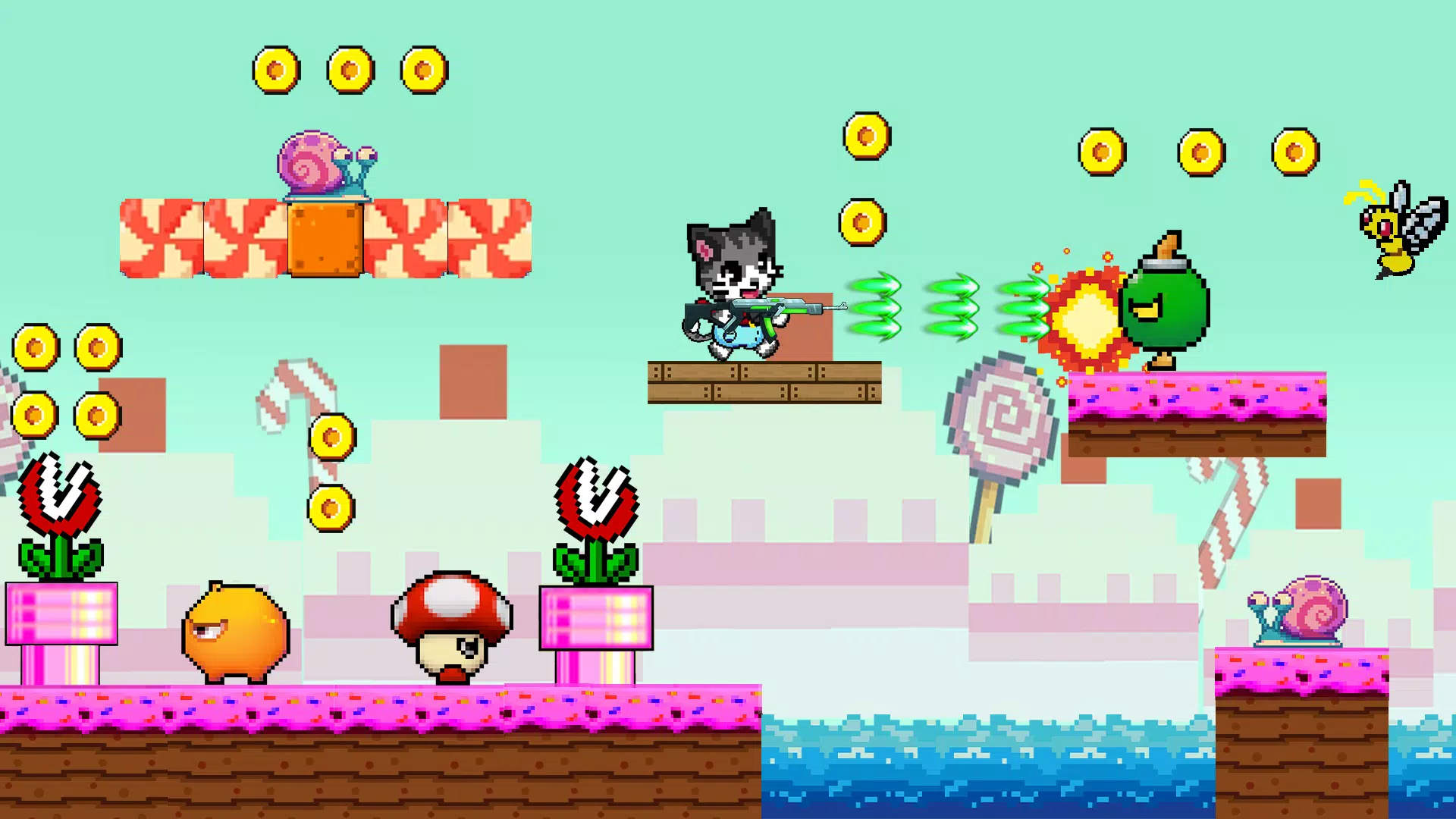 Super Cat Gun: Adventure World for Android - Free App Download