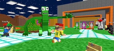 Rainbow Craftsman Survival 3D Ekran Görüntüsü 3