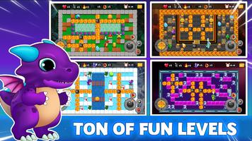 Dino Bomb - Crazy Bomber imagem de tela 2