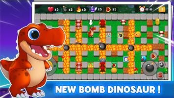 Dino Bomb - Crazy Bomber imagem de tela 1