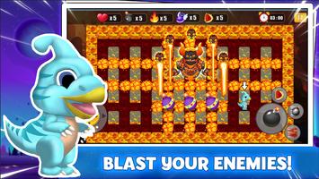 Dino Bomb - Crazy Bomber imagem de tela 3