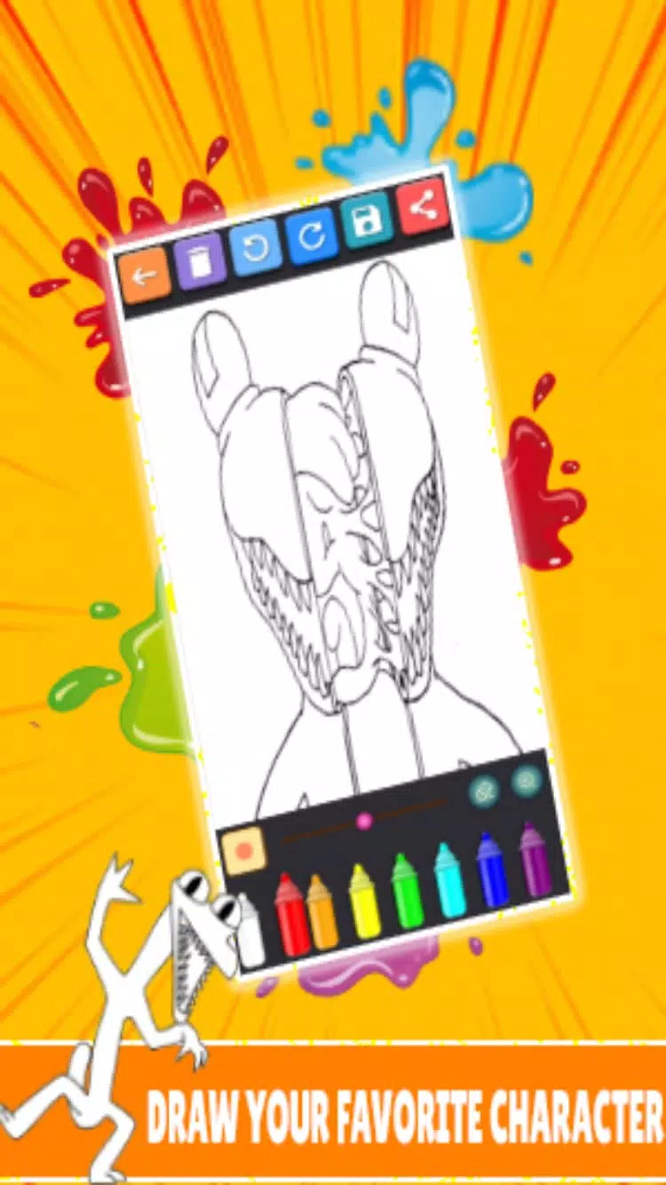 Download do APK de coloring book Rainbow Friends para Android