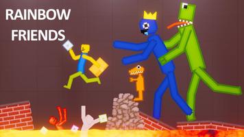 Rainbow Friends Mods for Melon تصوير الشاشة 1
