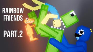 Rainbow Friends Mods for Melon تصوير الشاشة 2