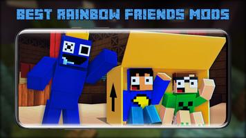 Rainbow Friends Mods Affiche