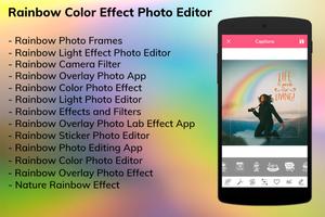 Rainbow Photo Editor Affiche