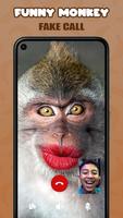 Monkey Prank Video Call capture d'écran 1