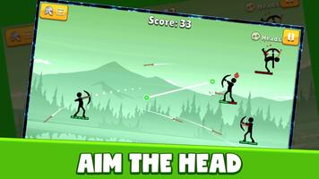 Sticks Archer : Arrow Master تصوير الشاشة 1