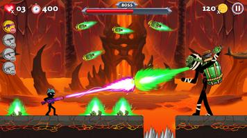 Stick Anger Shooter : Zombie captura de pantalla 2