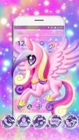 Rainbow shiny unicorn theme screenshot 1