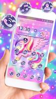 Rainbow shiny unicorn theme screenshot 2