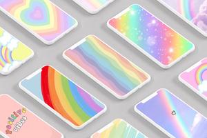 Rainbow Wallpaper ポスター