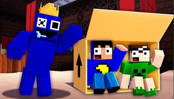 Rainbow friends mod mcpe Cartaz