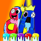 rainbow alphabet lore coloring icono