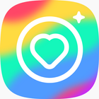 LGBT Pride Photo Maker- Rainbow Sticker Frame2020 أيقونة