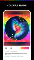 LGBT Pride Photo Maker- Rainbow Sticker Frame2020 스크린샷 3