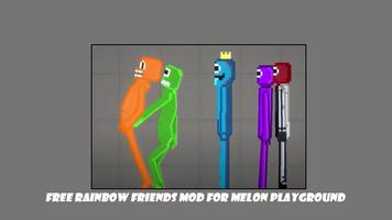 Rainbow friends Mod for melon capture d'écran 1
