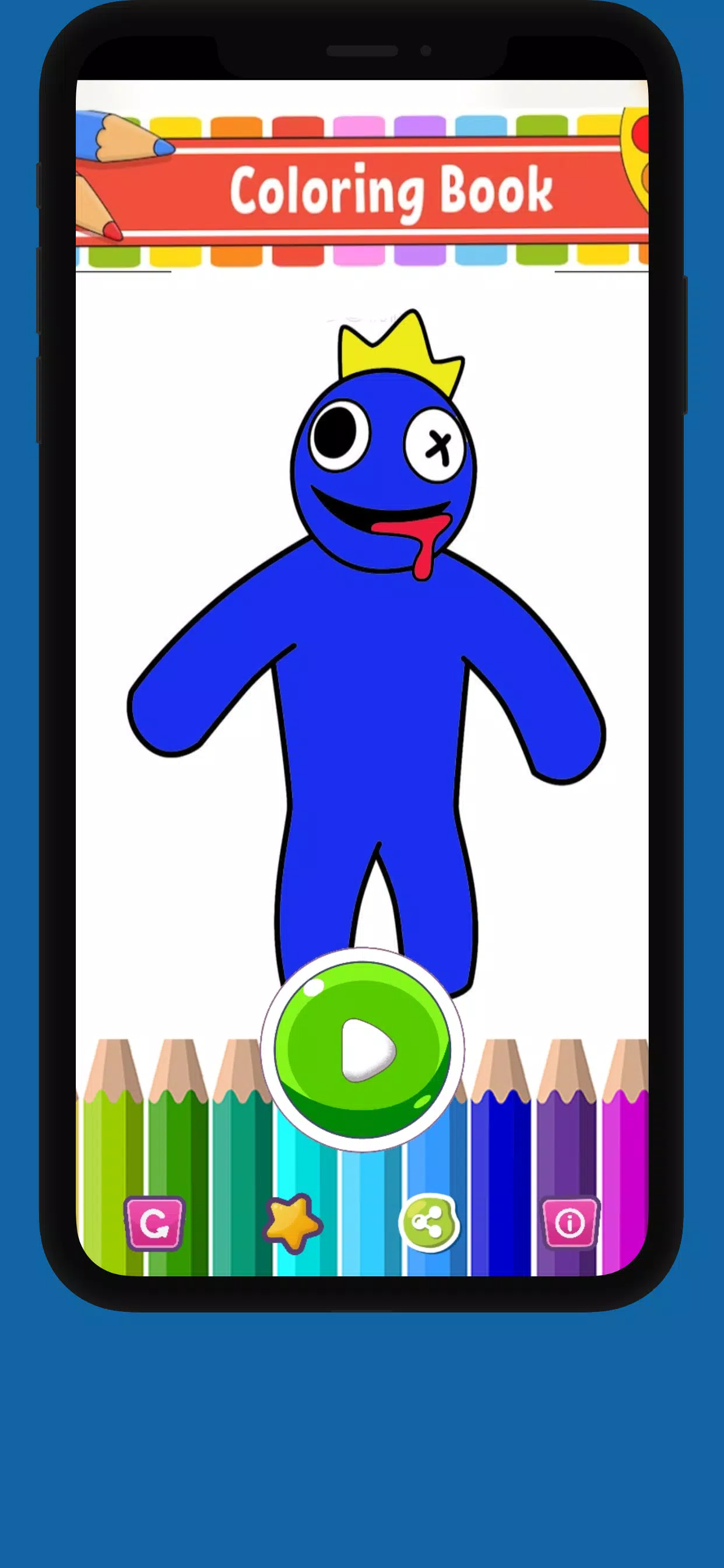 Rainbow Friends Coloring Book APK for Android Download