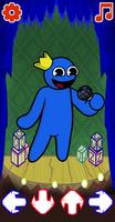 FNF Rainbow Friends Blue Mod imagem de tela 3