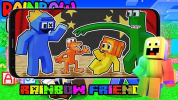 Rainbow Friends mod Minecraft gönderen