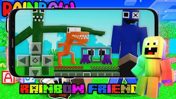 Rainbow Friends mod Minecraft Ekran Görüntüsü 2