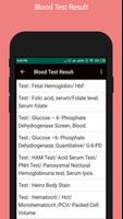 Blood Test Guide poster