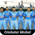 ”cricketer sticker for WhatsApp