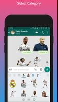 Football Player Sticker For WhatsApp スクリーンショット 1