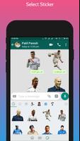 برنامه‌نما Football Player Sticker For WhatsApp عکس از صفحه