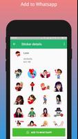 Love Stickers For Whatsapp capture d'écran 3