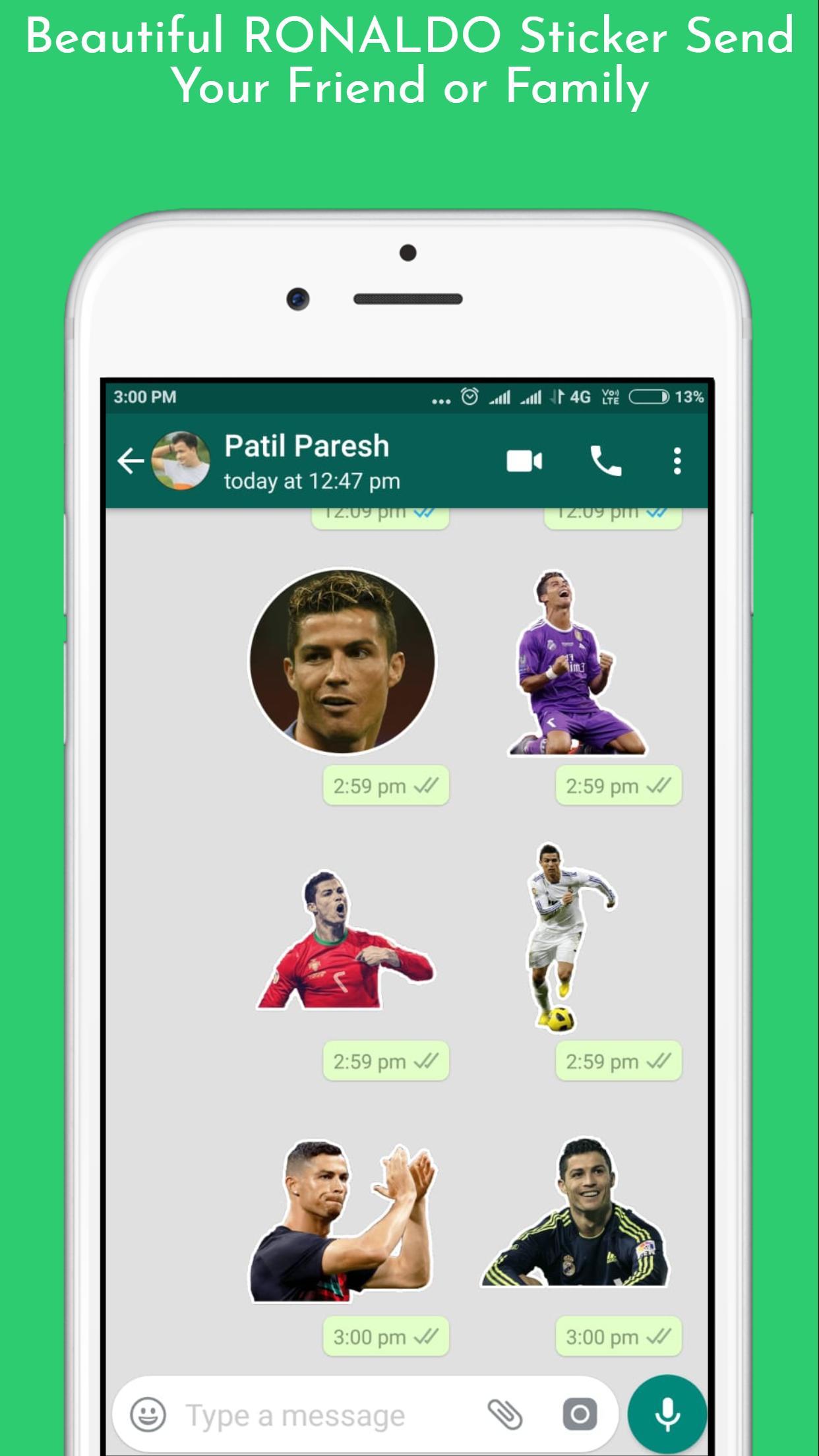 Ronaldo Sticker For Whatsapp For Android Apk Download