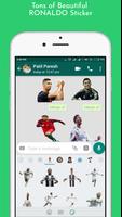 Ronaldo Sticker For WhatsApp スクリーンショット 1