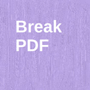 Break PDF into separate pages APK