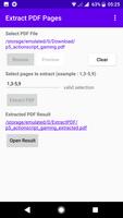 Extract PDF Pages screenshot 1