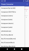kw to hp to watt : Power Conve capture d'écran 2