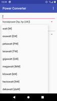kw to hp to watt : Power Conve capture d'écran 3