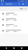 Text to PDF screenshot 1