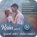 APK My Photo Rain Photo lyrical Video status maker