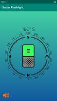 Better Flashlight + Compass постер