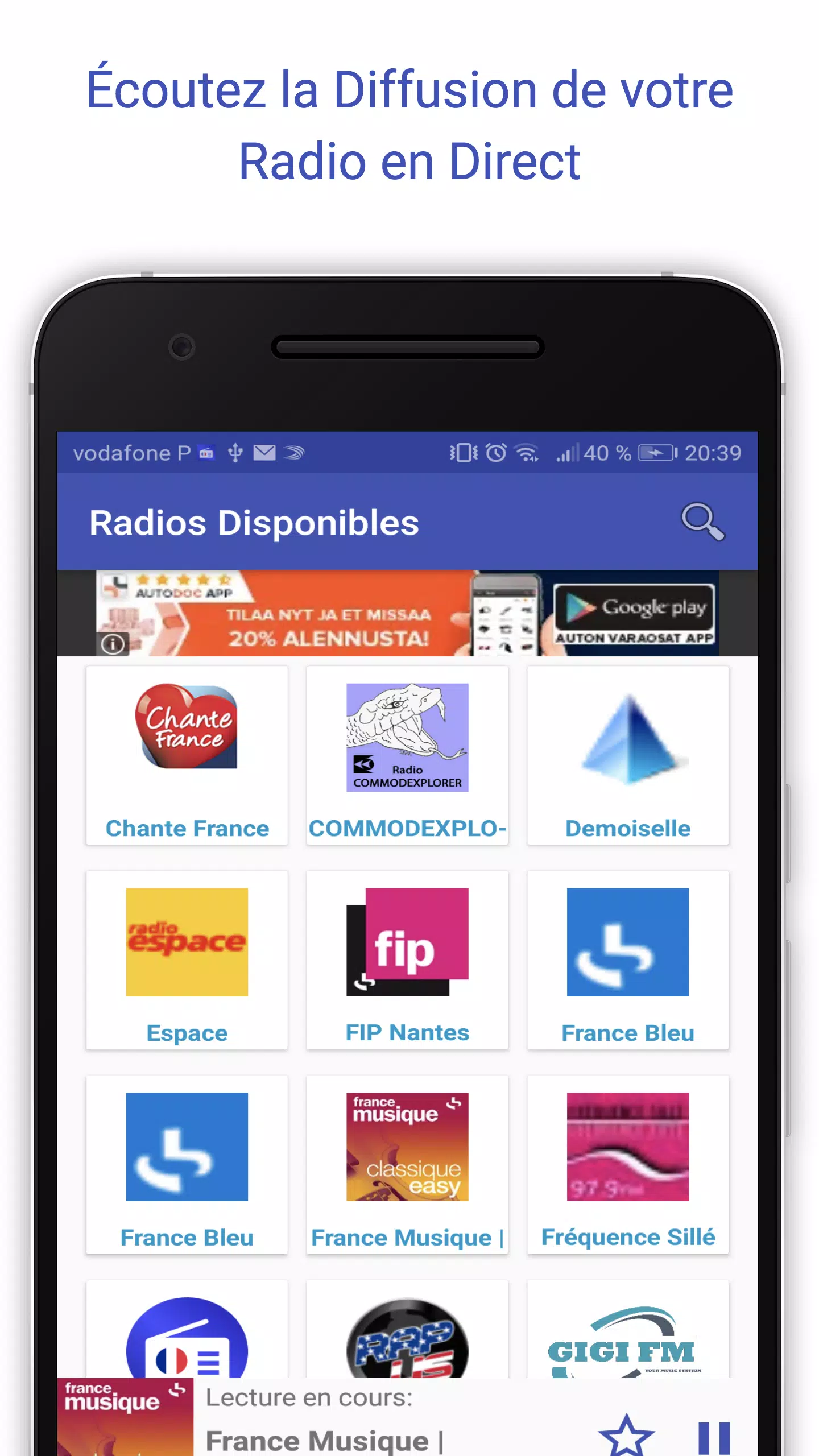 Radios France - Radio en Direct Gratuites FM/AM APK for Android Download
