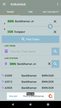 Kolkata Suburban Trains screenshot 1