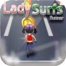 Railway Lady Super Runner Adventure 3D Game APK