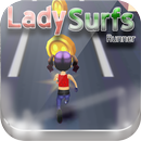 Super lady Surfs Railway APK