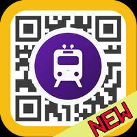 QR Code Scanner For Railway Ti poster