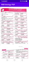 Railway NTPC + Group D Science : Biology تصوير الشاشة 1