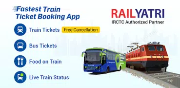 Book Tickets:Train status, PNR