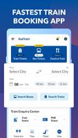 Book Tickets:Train status, PNR poster