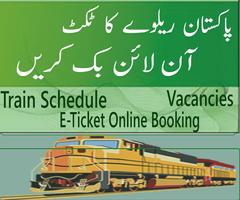 Pak Railway E-ticket Online Booking App पोस्टर